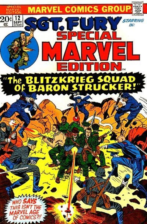 Special Marvel Edition (1971) #12 cover