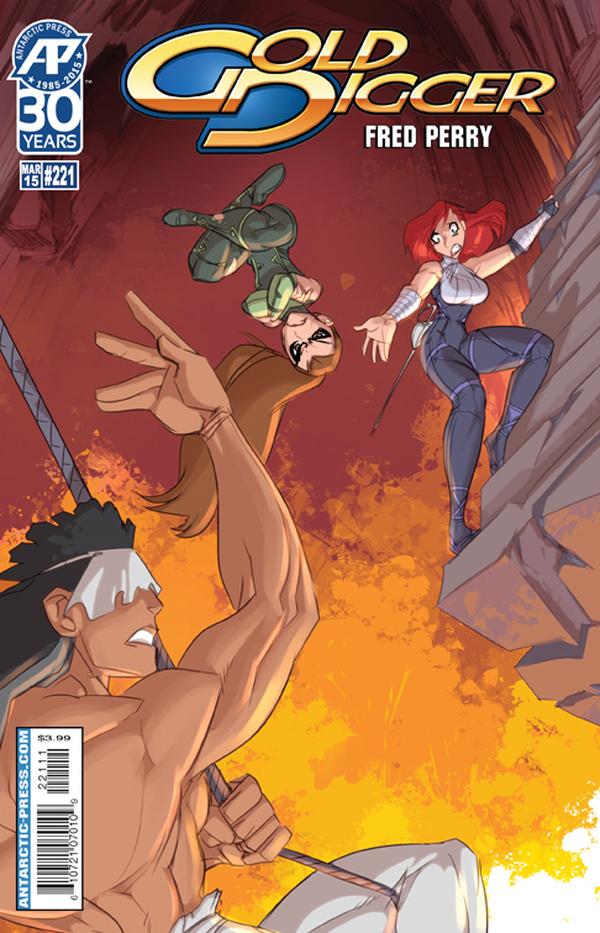 Gold Digger #221 cover