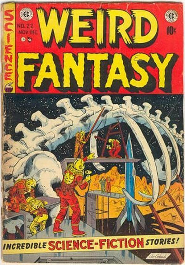 Cover of Weird Fantasy #22