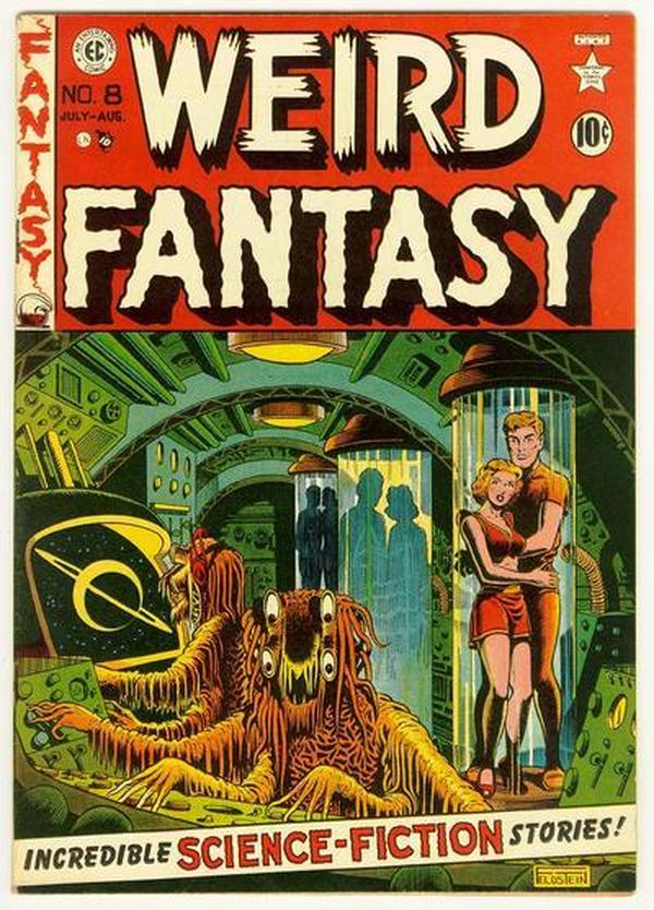 Cover of Weird Fantasy #8