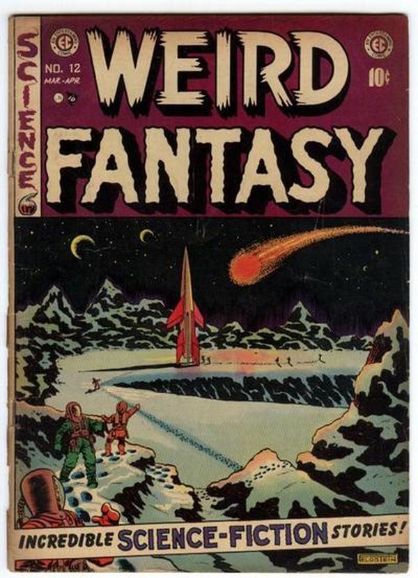 Cover of Weird Fantasy #12