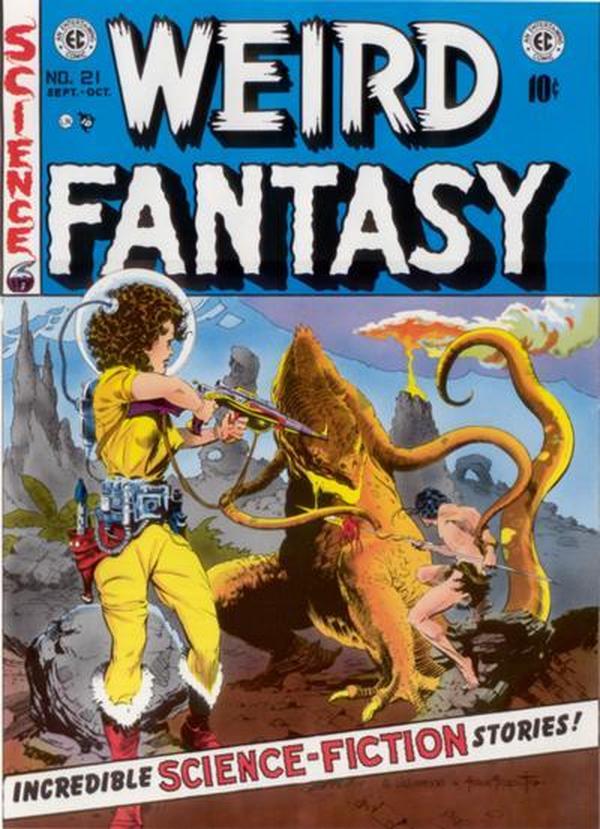 Cover of Weird Fantasy #21