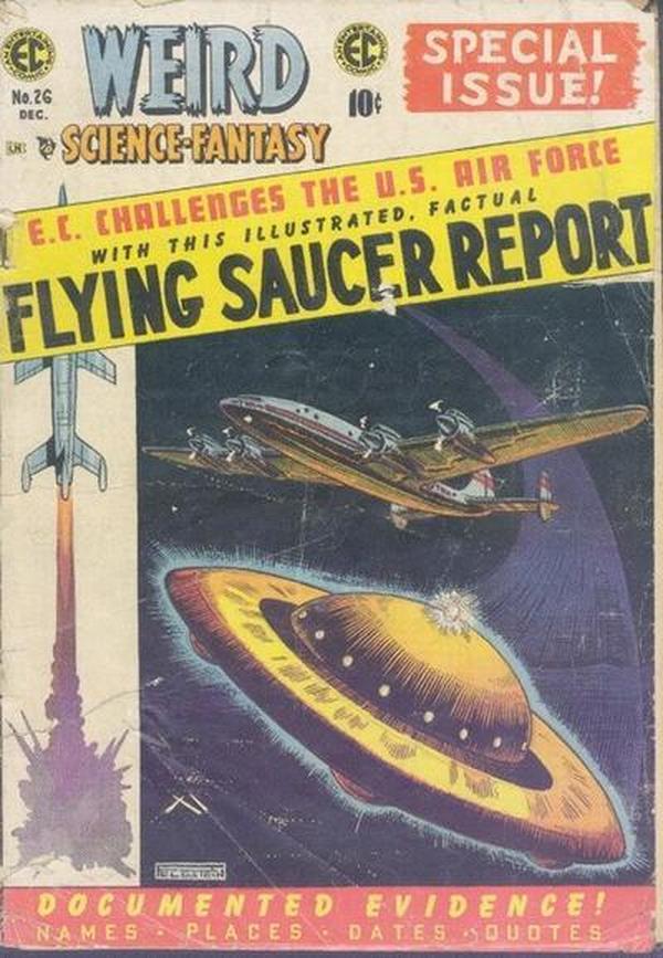 Cover of Weird Science-Fantasy #26