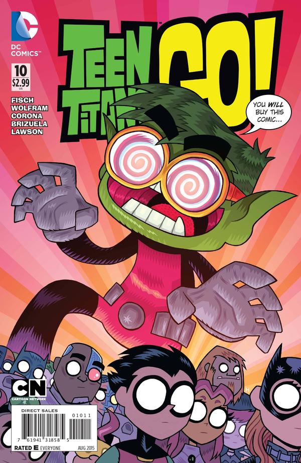 Teen Titans Go! (2014) #10 cover