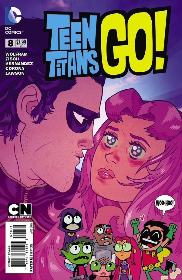 Teen Titans Go! (2014) #8 cover