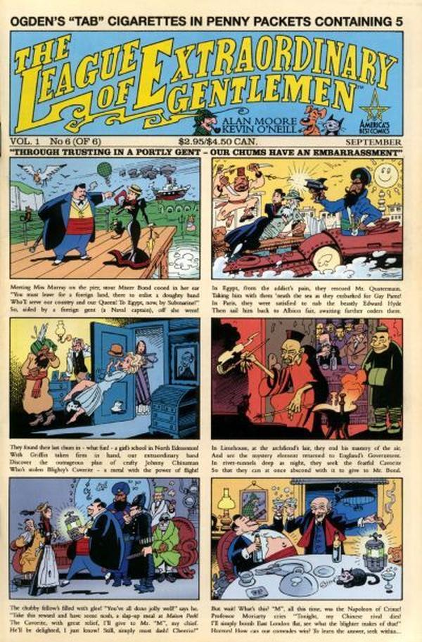Cover of The League of Extraordinary Gentlemen #6