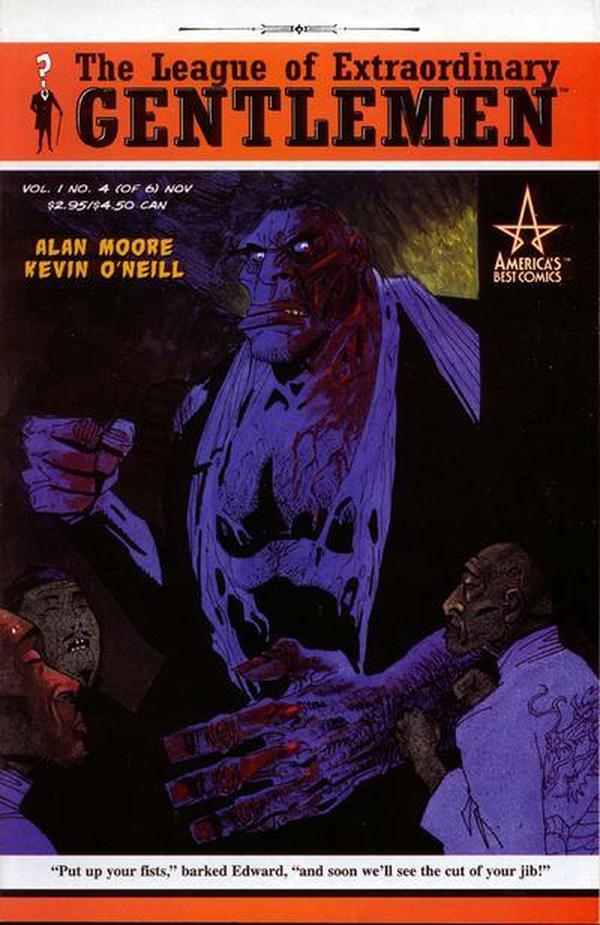 Cover of The League of Extraordinary Gentlemen #4