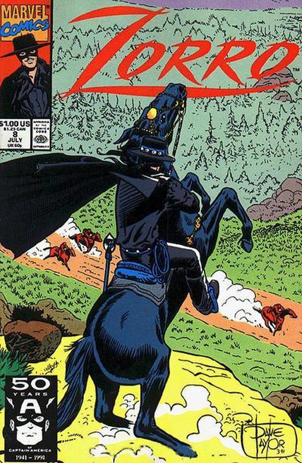 Zorro (1990) #8 cover
