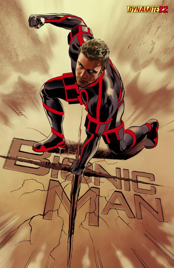 Bionic Man (2011) #22 cover