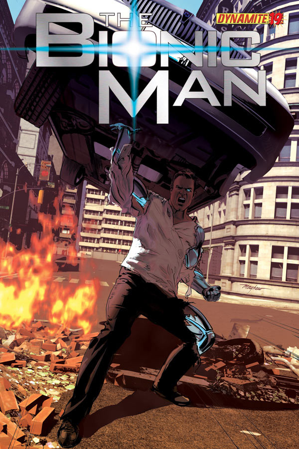 Bionic Man (2011) #19 cover