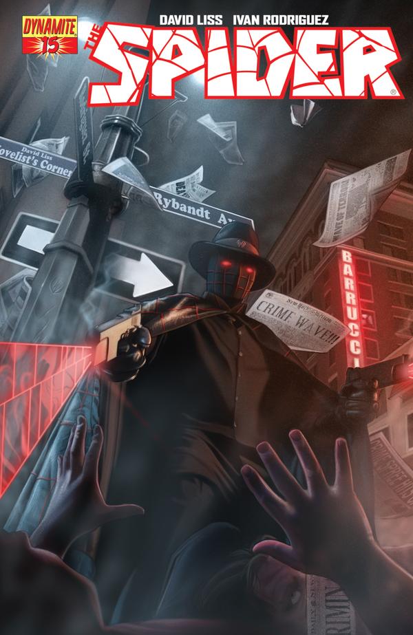 The Spider (2012) #15 cover