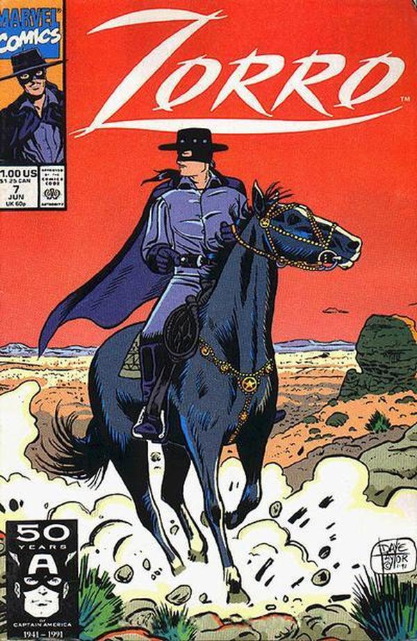 Zorro (1990) #7 cover