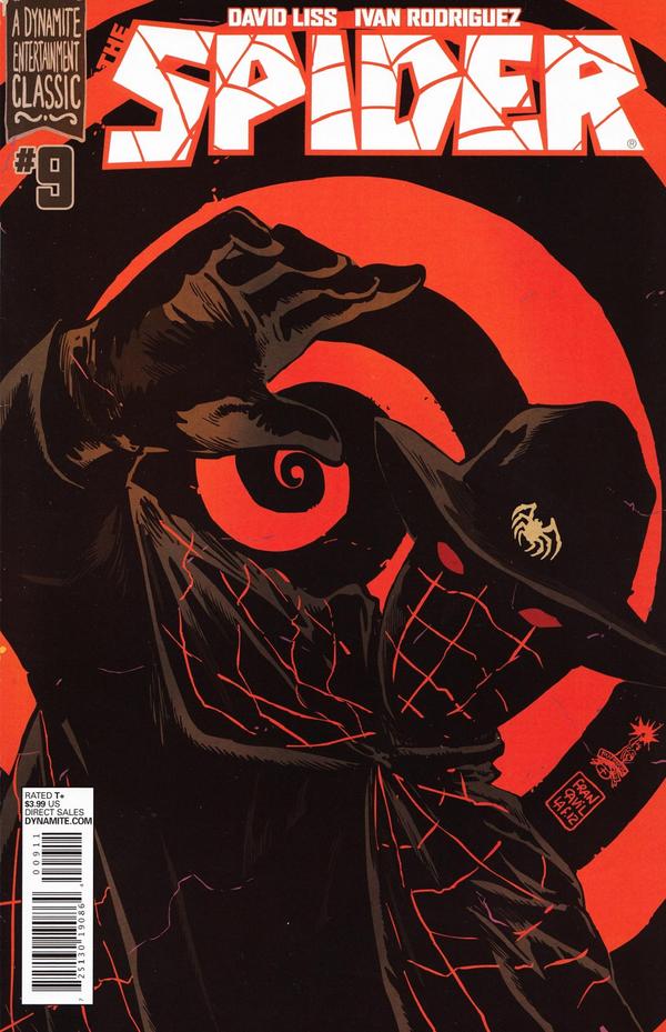 The Spider (2012) #9 cover