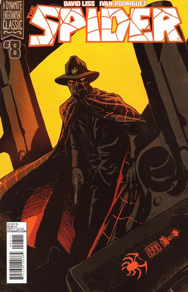 The Spider (2012) #8 cover