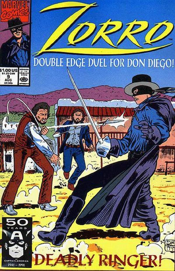 Zorro (1990) #9 cover