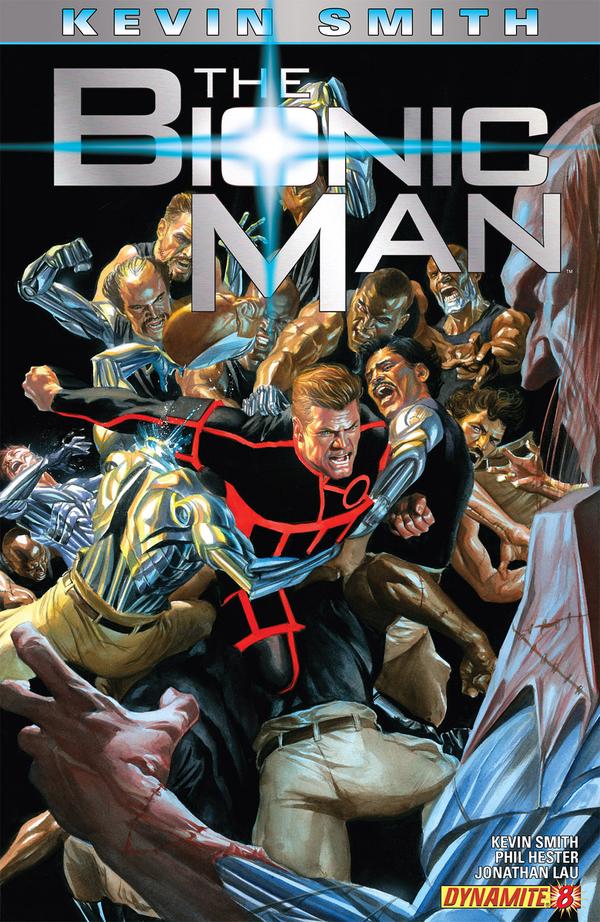 Bionic Man (2011) #8 cover