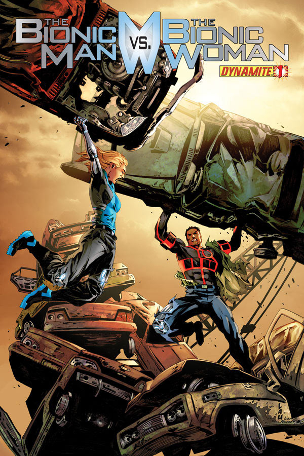 The Bionic Man vs. The Bionic Woman (2013) #1