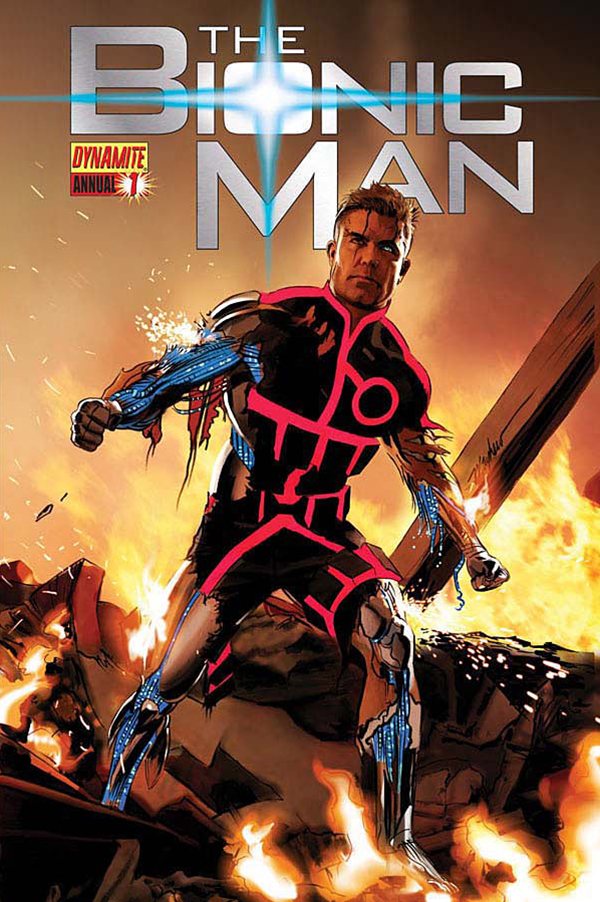 Bionic Man Annual (2013) #1 cover