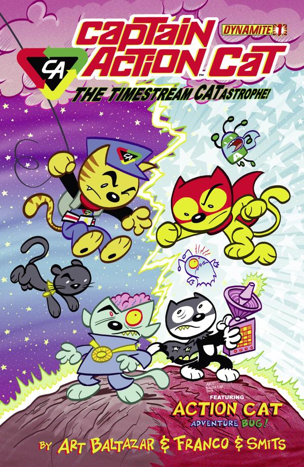 Captain Action Cat: The Timestream CATastrophe! (2014) #1