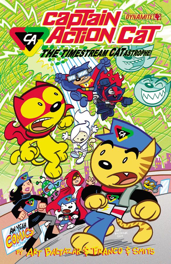 Captain Action Cat: The Timestream CATastrophe! (2014) #4