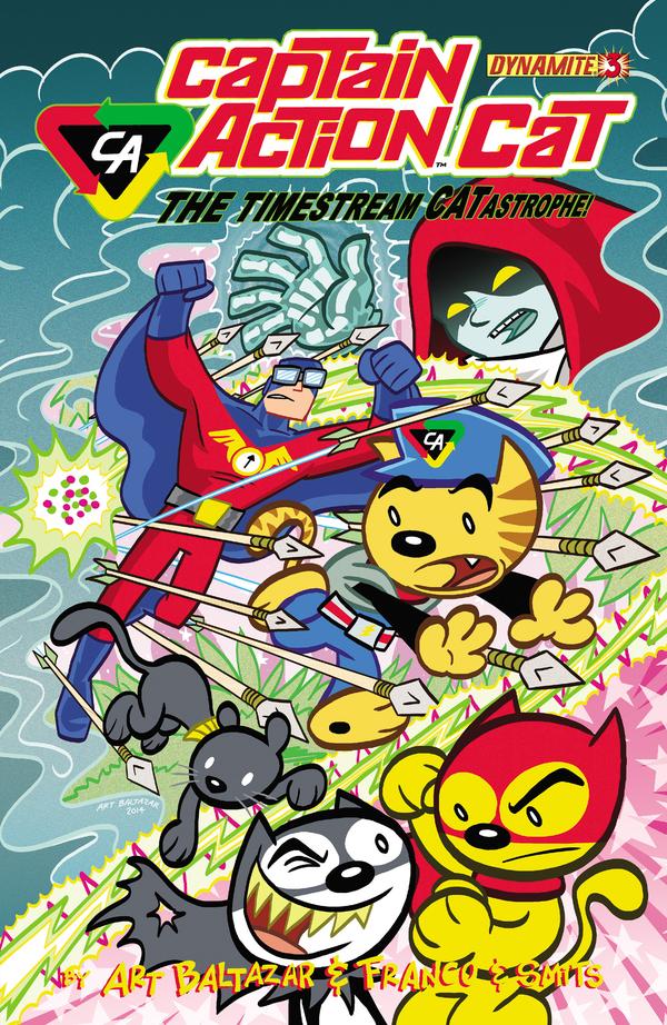 Captain Action Cat: The Timestream CATastrophe! (2014) #3