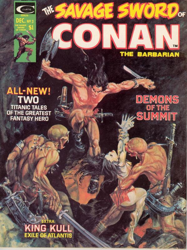 Cover of The Savage Sword of Conan #3