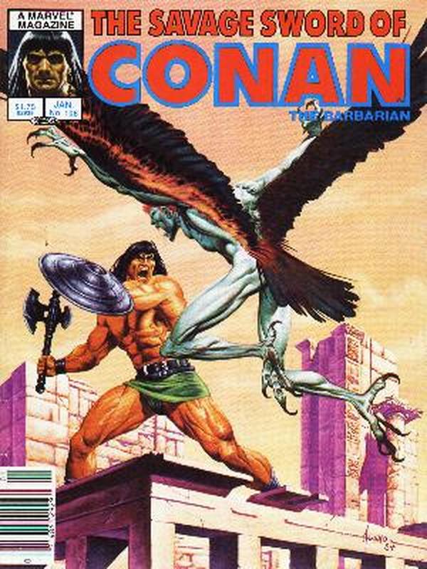 The Savage Sword of Conan #108 cover