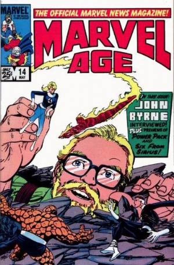 Cover of Marvel Age #14