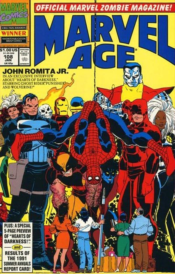 Cover of Marvel Age #108