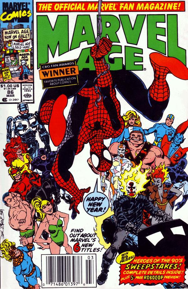 Cover of Marvel Age #86