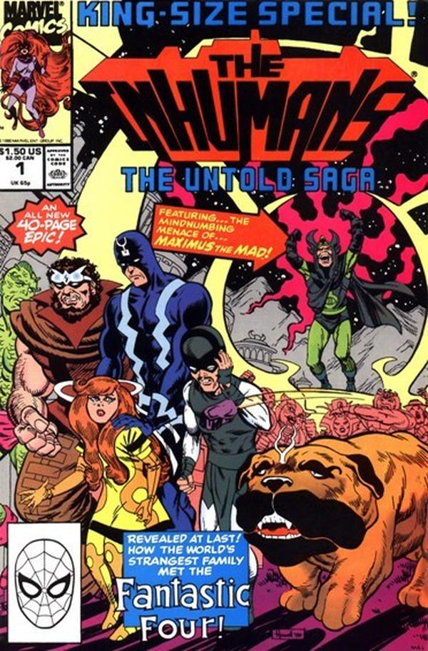 Inhumans Special (1990) #1 cover