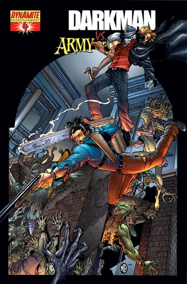 Darkman vs. The Army of Darkness #4 cover