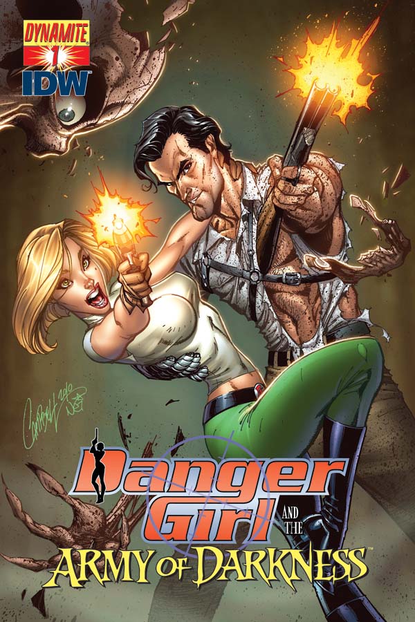 Danger Girl and the Army of Darkness (2011) #1 cover