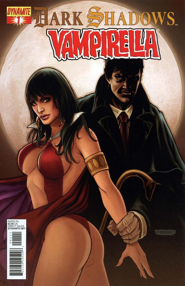 Dark Shadows / Vampirella #1 cover