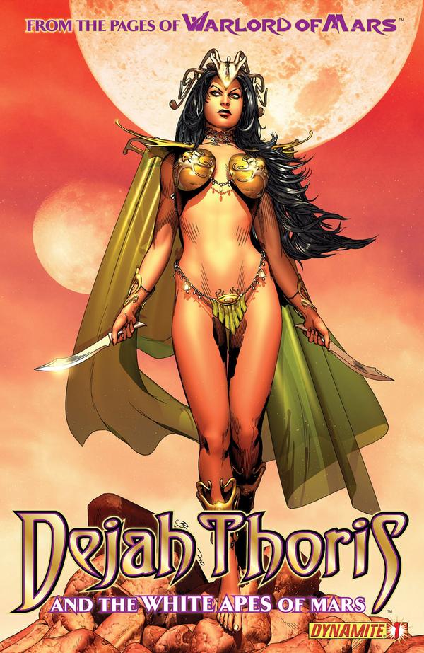 Dejah Thoris and the White Apes of Mars