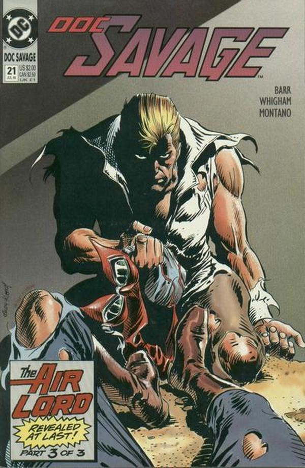 Doc Savage (1988) #21 cover