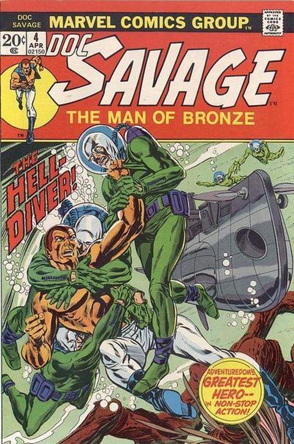 Cover of Doc Savage #4