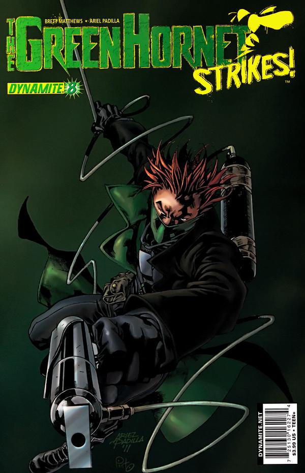 The Green Hornet Strikes! (2010) #8 cover
