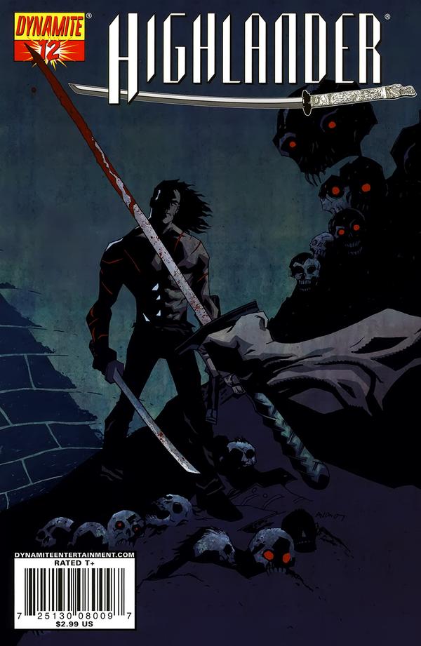 Highlander (2006) #12 cover