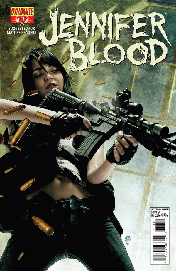 Jennifer Blood (2011) #10 cover