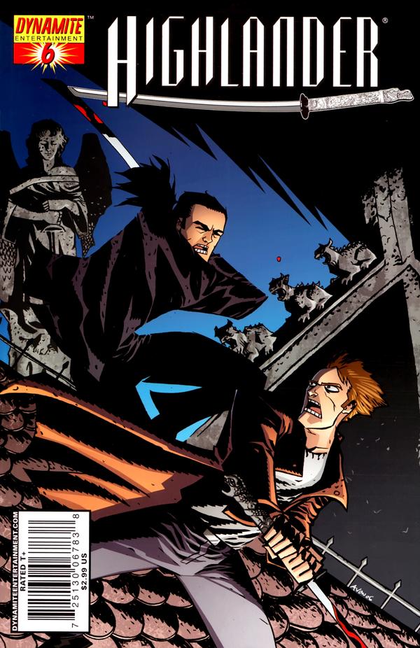 Highlander (2006) #6 cover