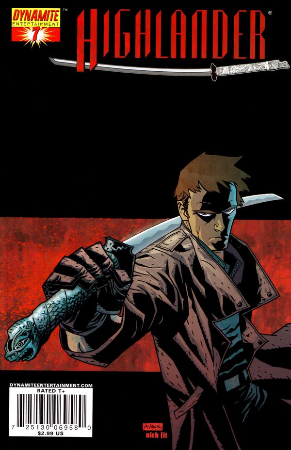 Highlander (2006) #7 cover