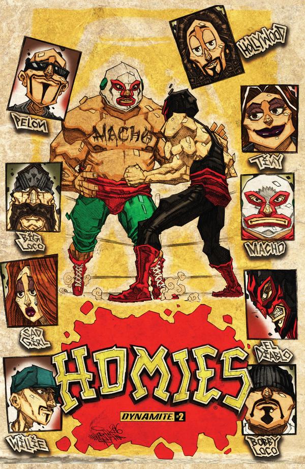Homies #2 cover