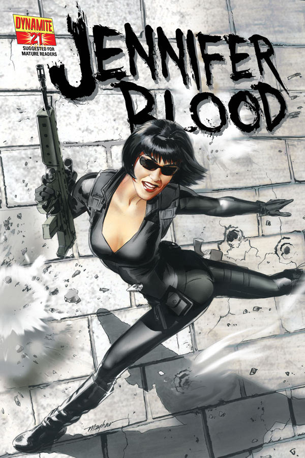 Jennifer Blood (2011) #21 cover