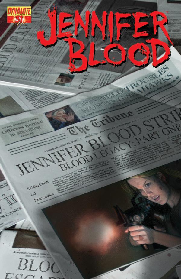Jennifer Blood (2011) #31 cover