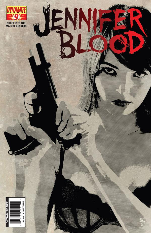 Jennifer Blood (2011) #9 cover