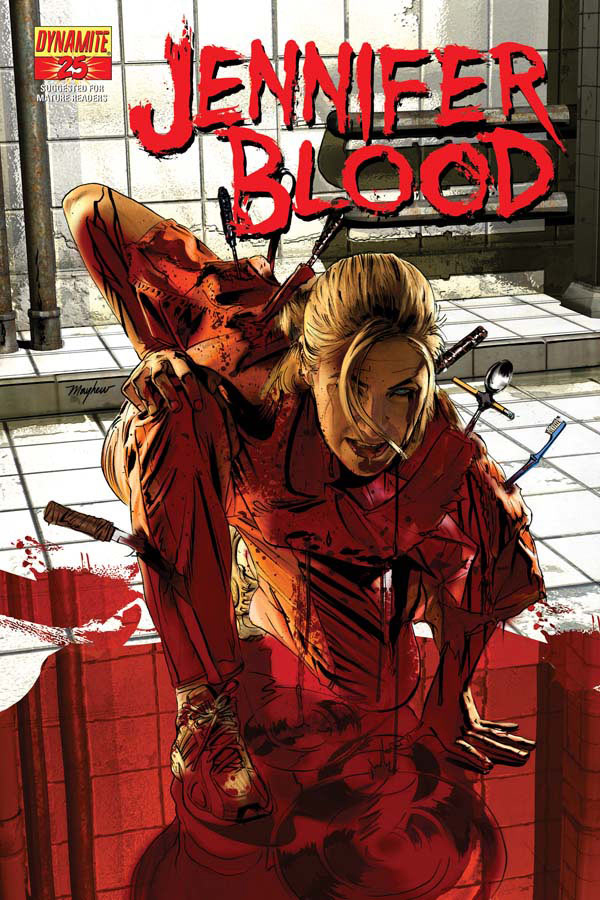 Jennifer Blood (2011) #25 cover