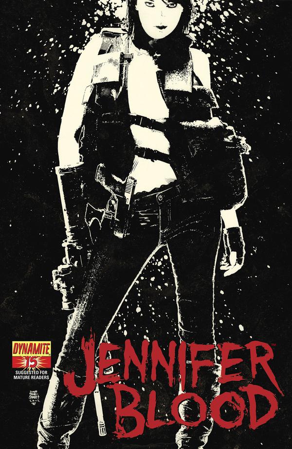 Jennifer Blood (2011) #15 cover