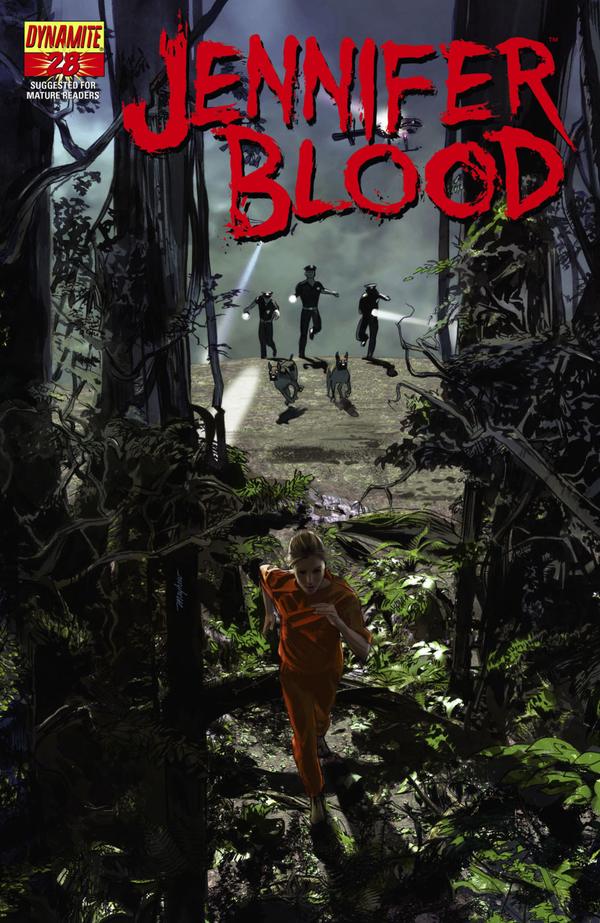 Jennifer Blood (2011) #28 cover
