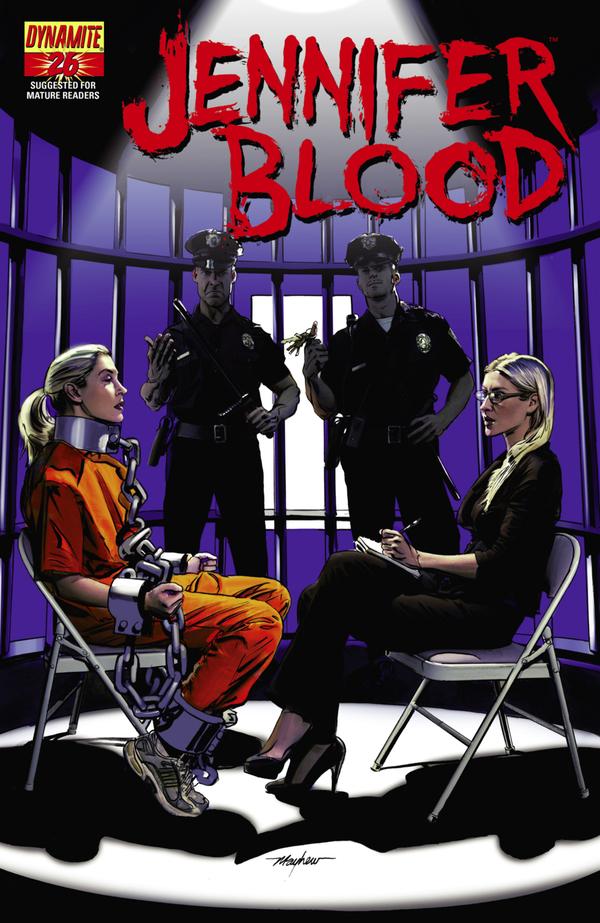 Jennifer Blood (2011) #26 cover